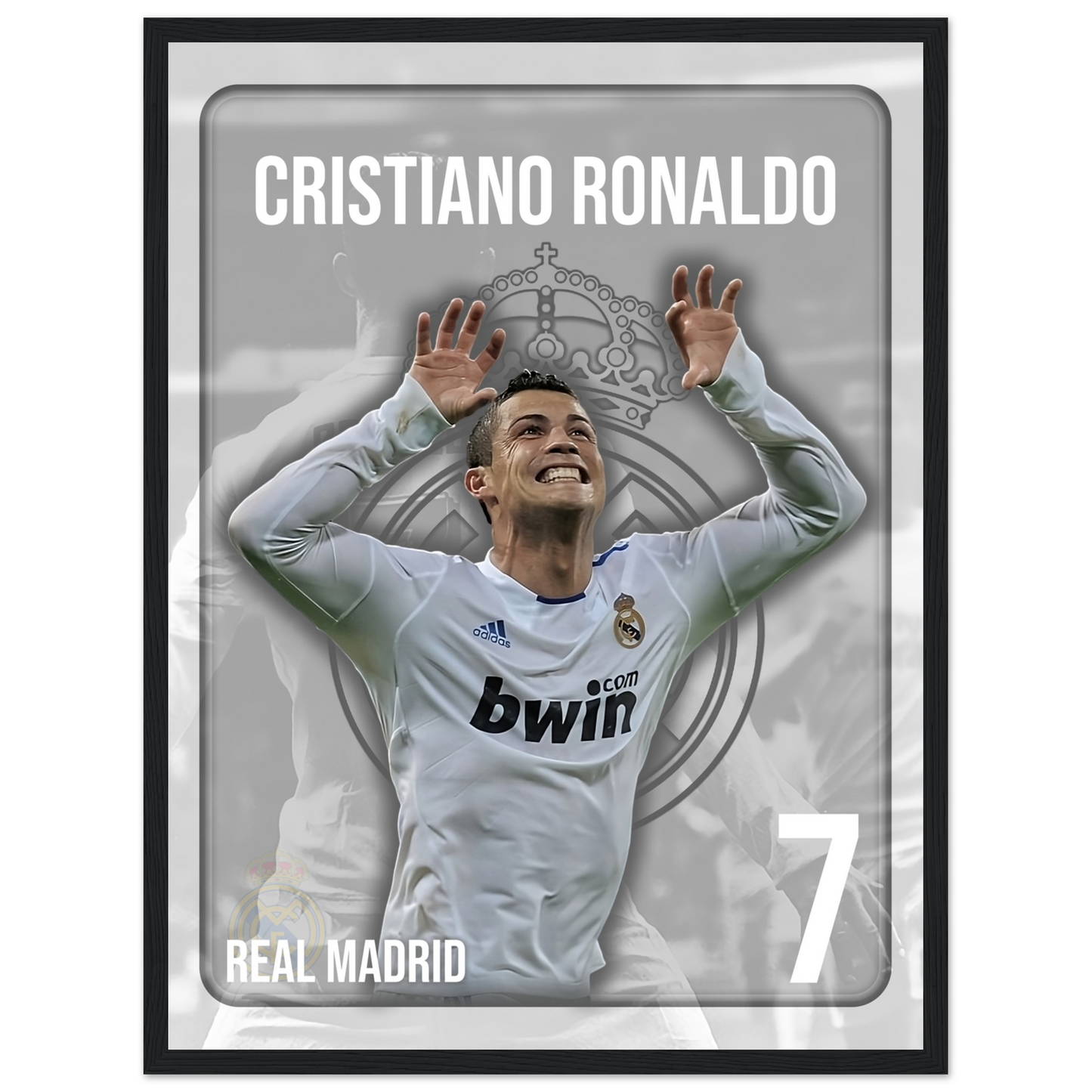 Cristiano Ronaldo - Real Madrid - Poster