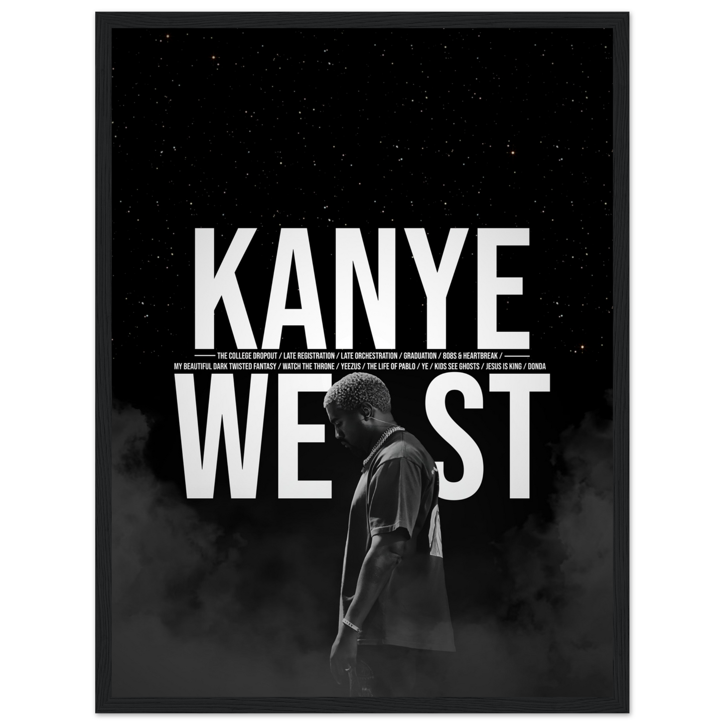 Kanye West - Full Art - Poster