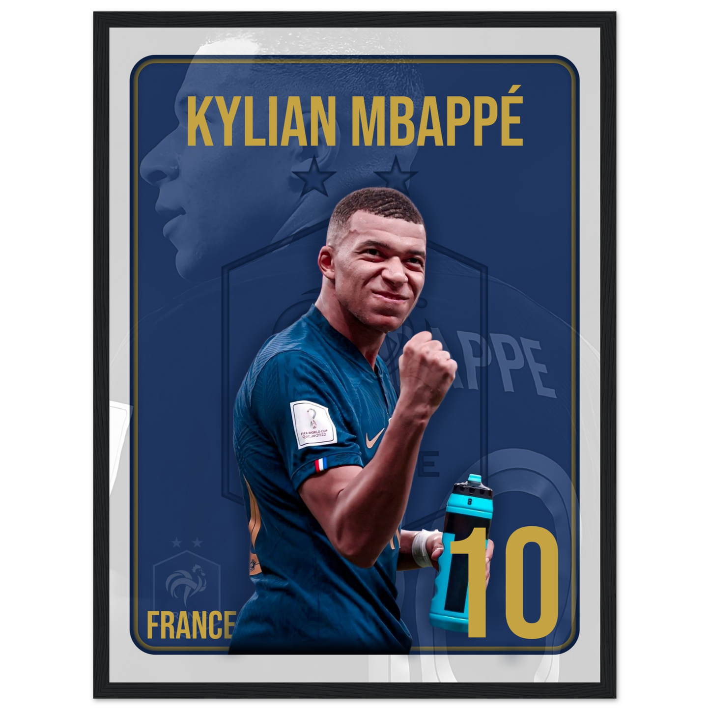 Kylian Mbappé - Frankreich - Poster