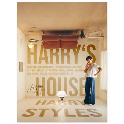 Harry Styles - Harry's House - Poster