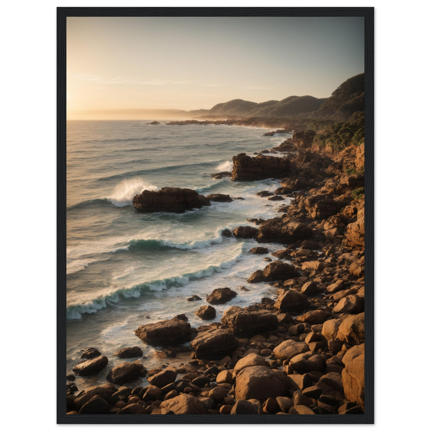 Rocks Beach - Nature - Poster