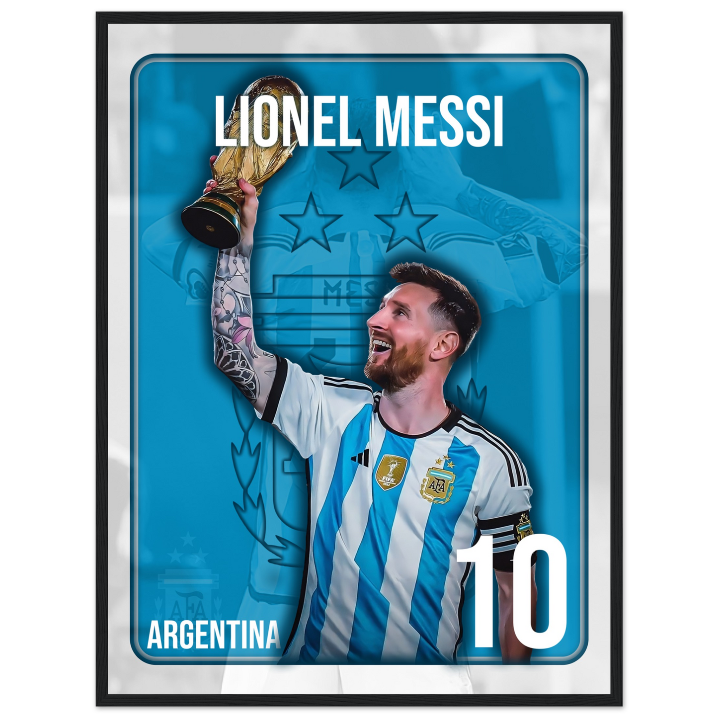 Lionel Messi - Argentina - Poster