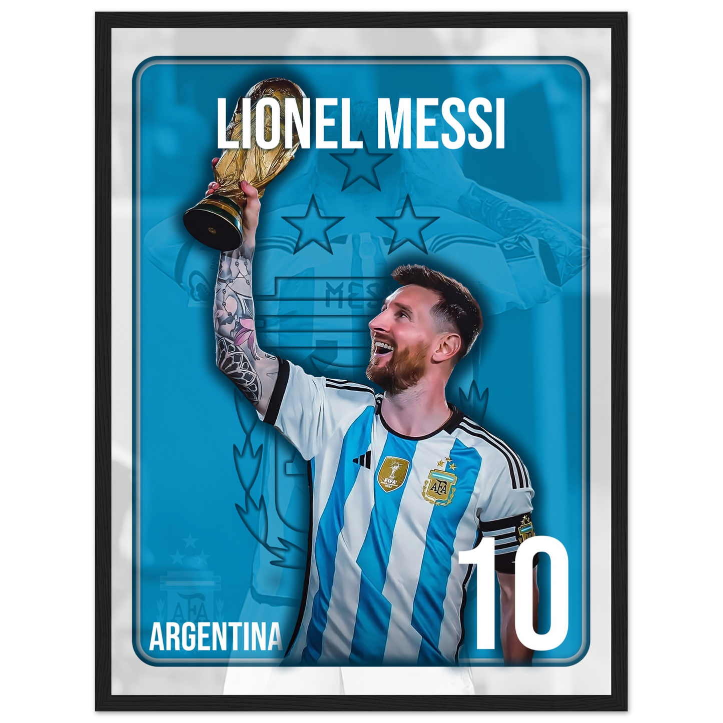 Lionel Messi - Argentina - Poster