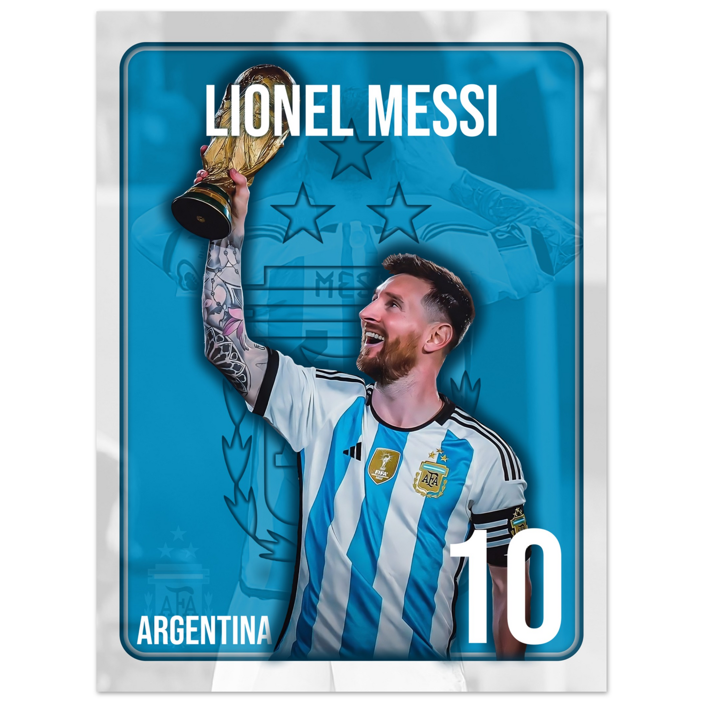 Lionel Messi - Argentina - Poster