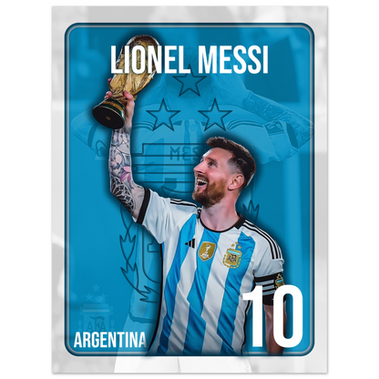 Lionel Messi - Argentinien - Poster