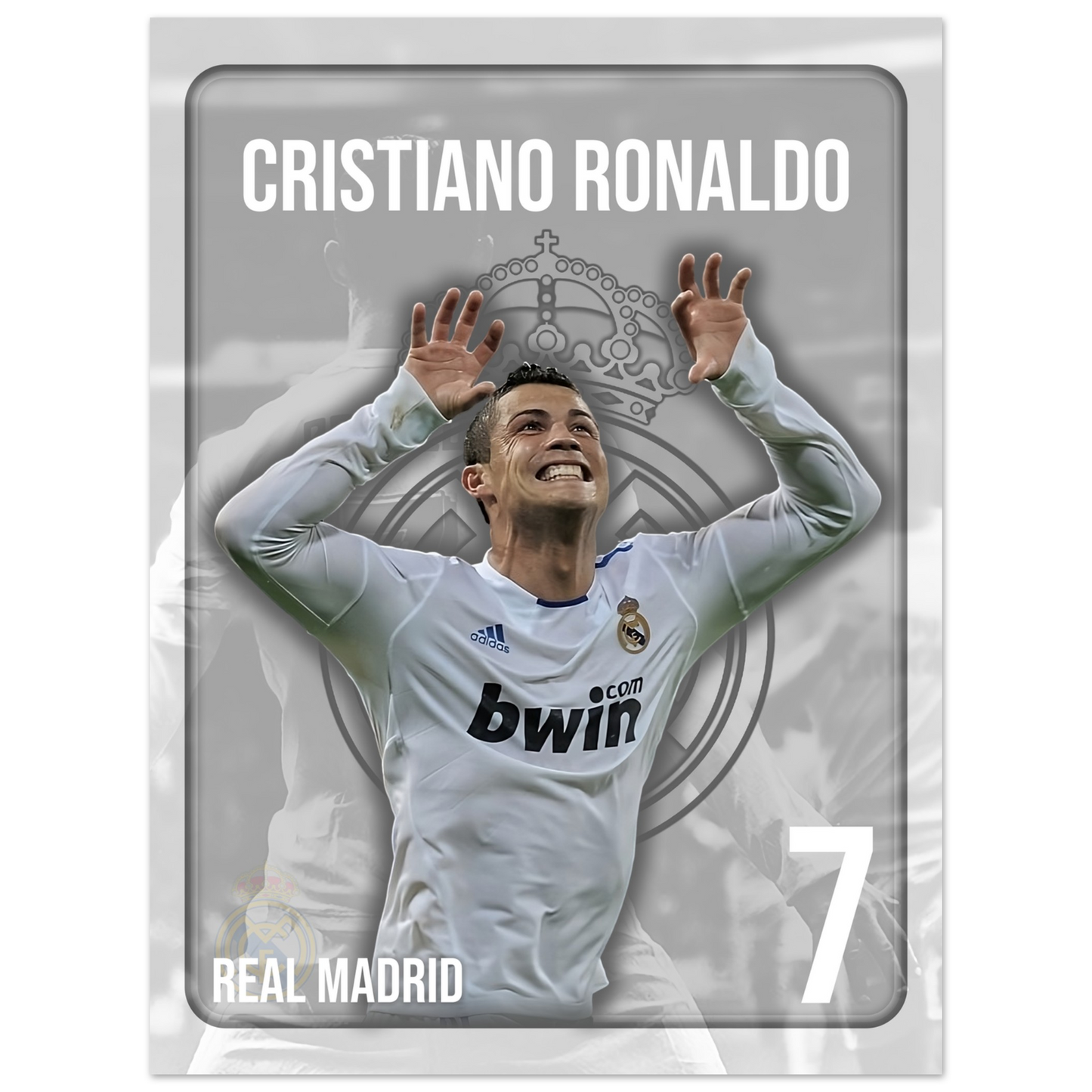 Cristiano Ronaldo - Real Madrid - Poster