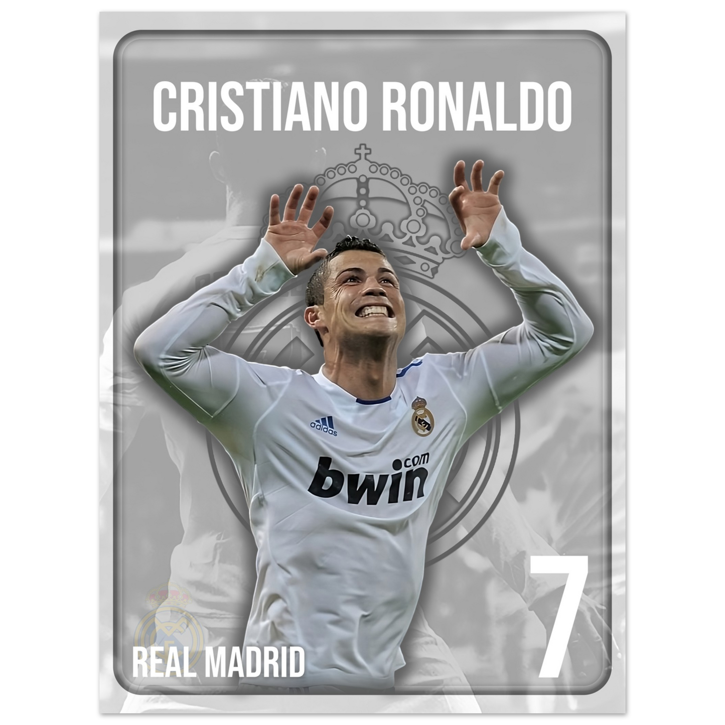 Cristiano Ronaldo - Real Madrid - Poster