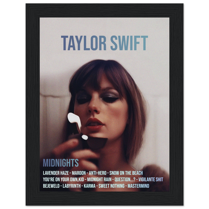 Taylor Swift - Midnights - Poster