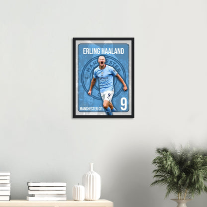 Erling Haaland - Manchester City - Poster