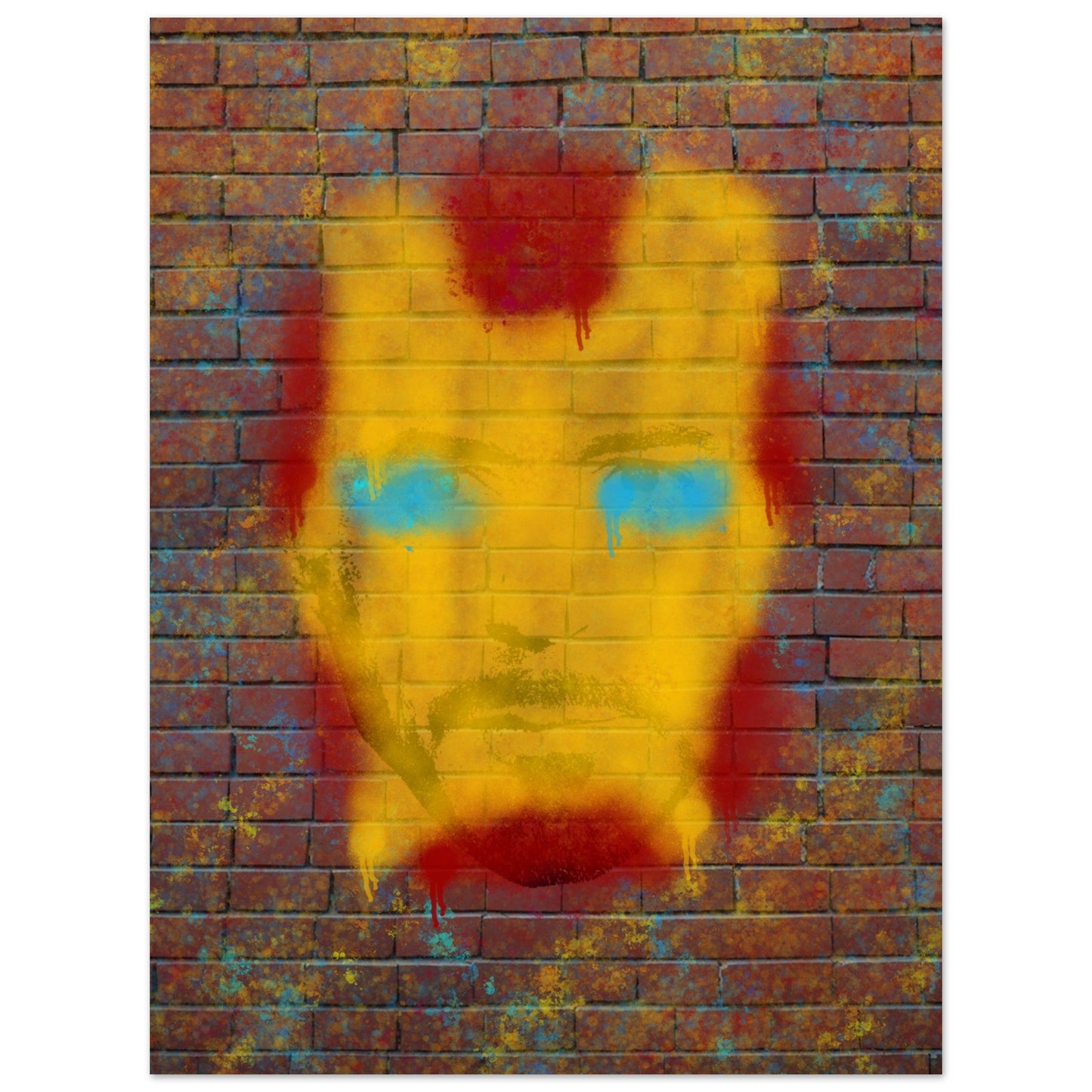 Iron Man - Graffiti - Poster