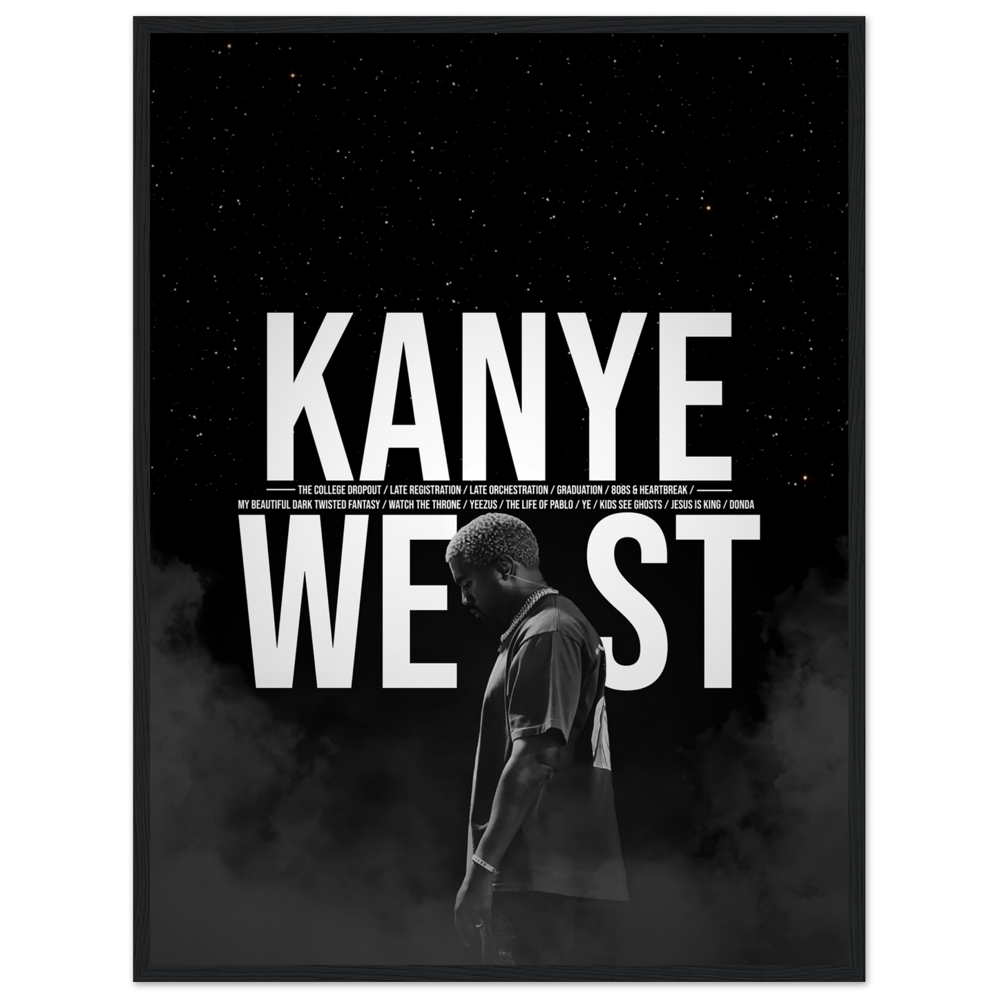 Kanye West - Full Art - Poster