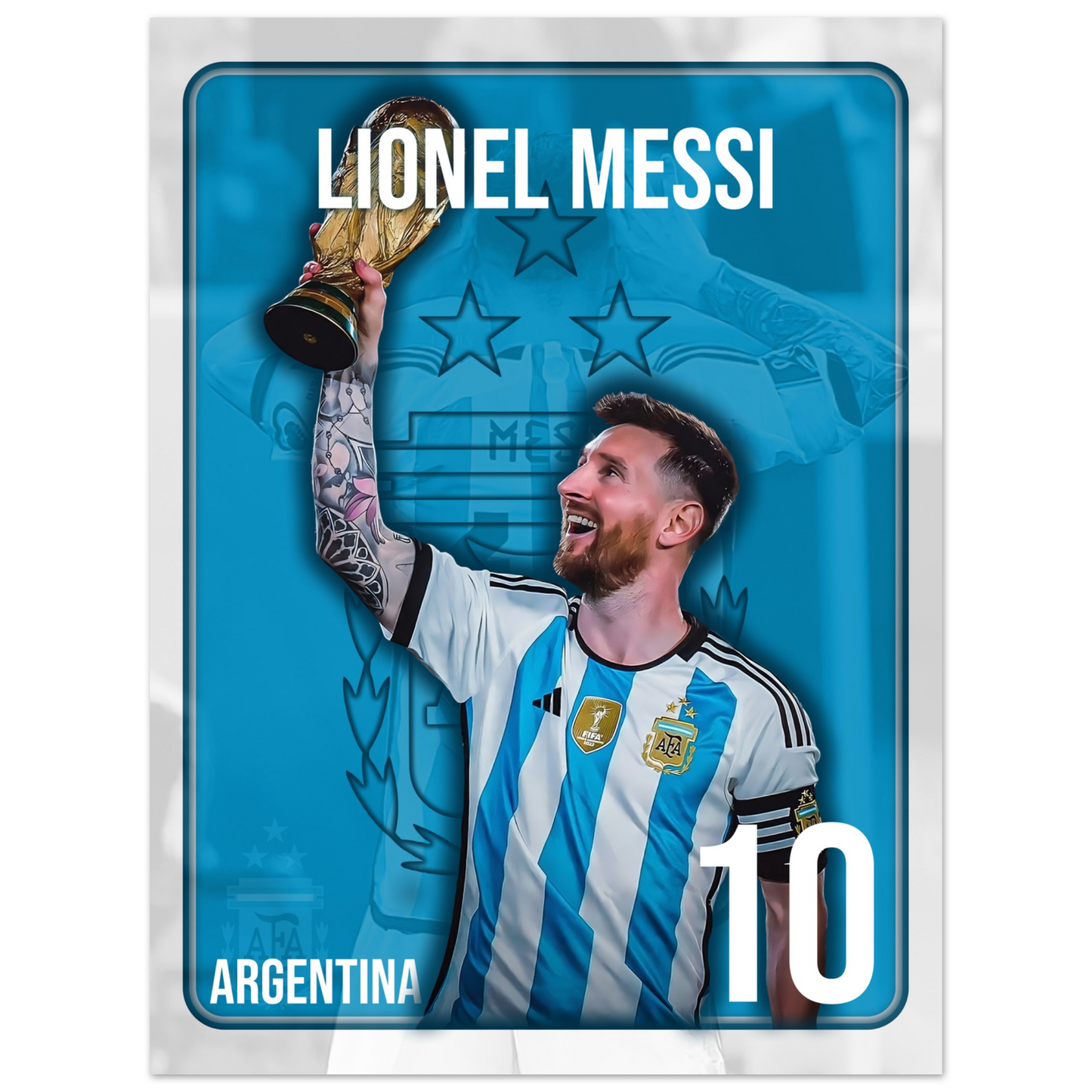 Lionel Messi - Argentina - Poster