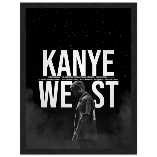 Kanye West - Full Art - Poster