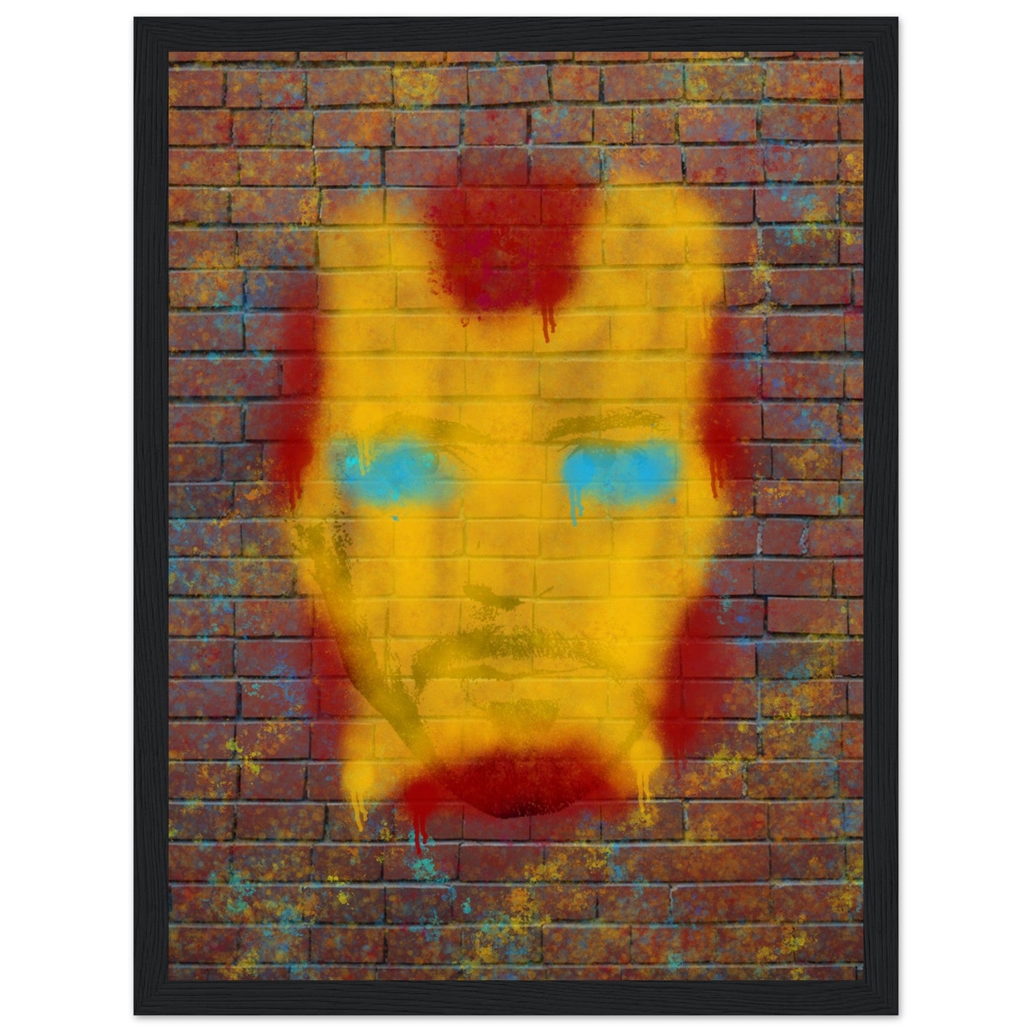 Iron Man - Graffiti - Poster