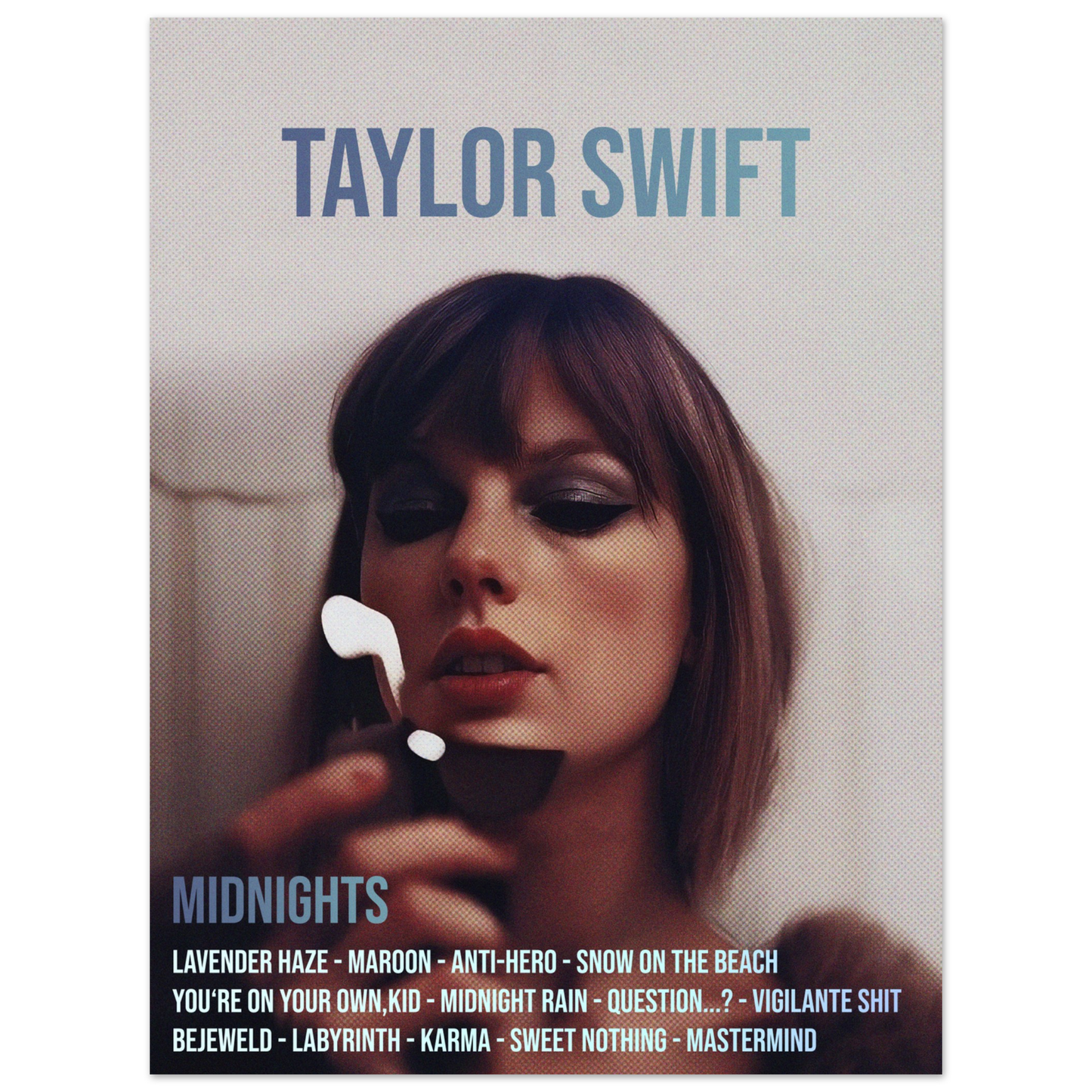 Taylor Swift - Midnights - Poster