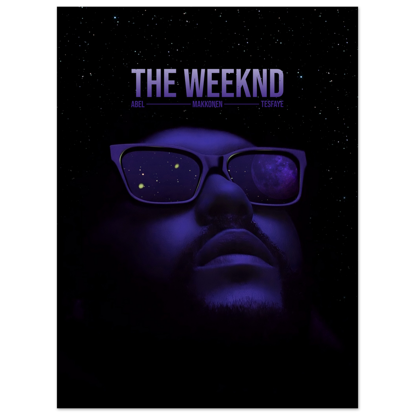 The Weeknd - Full Art - Poster