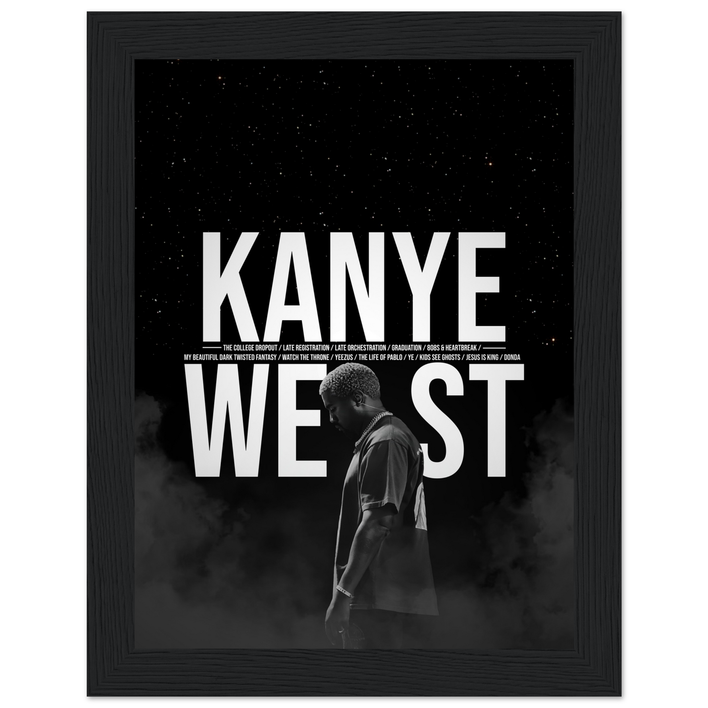 Kanye West - Full Art - Poster