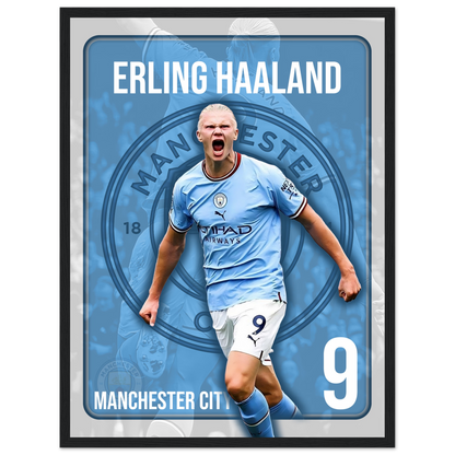 Erling Haaland - Manchester City - Poster