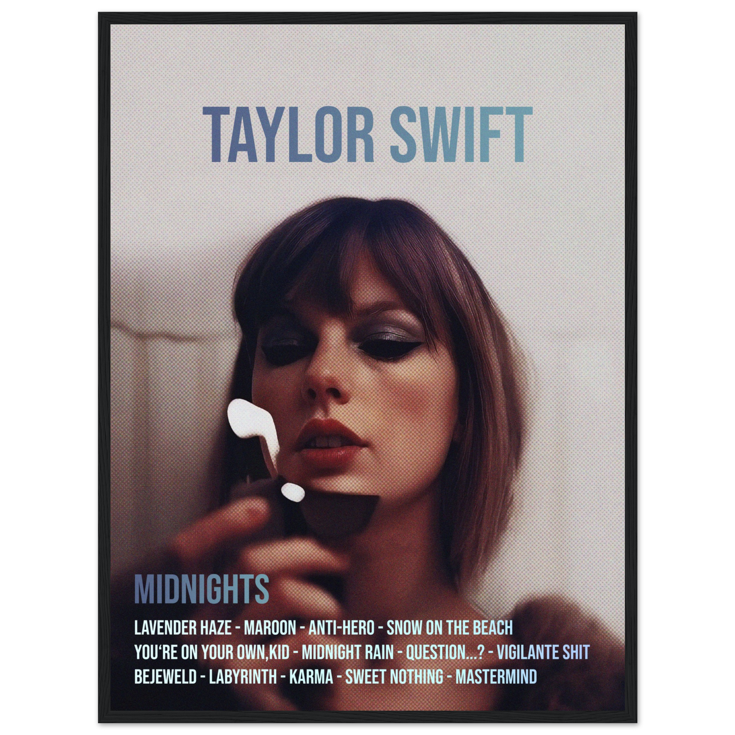 Taylor Swift - Midnights - Poster