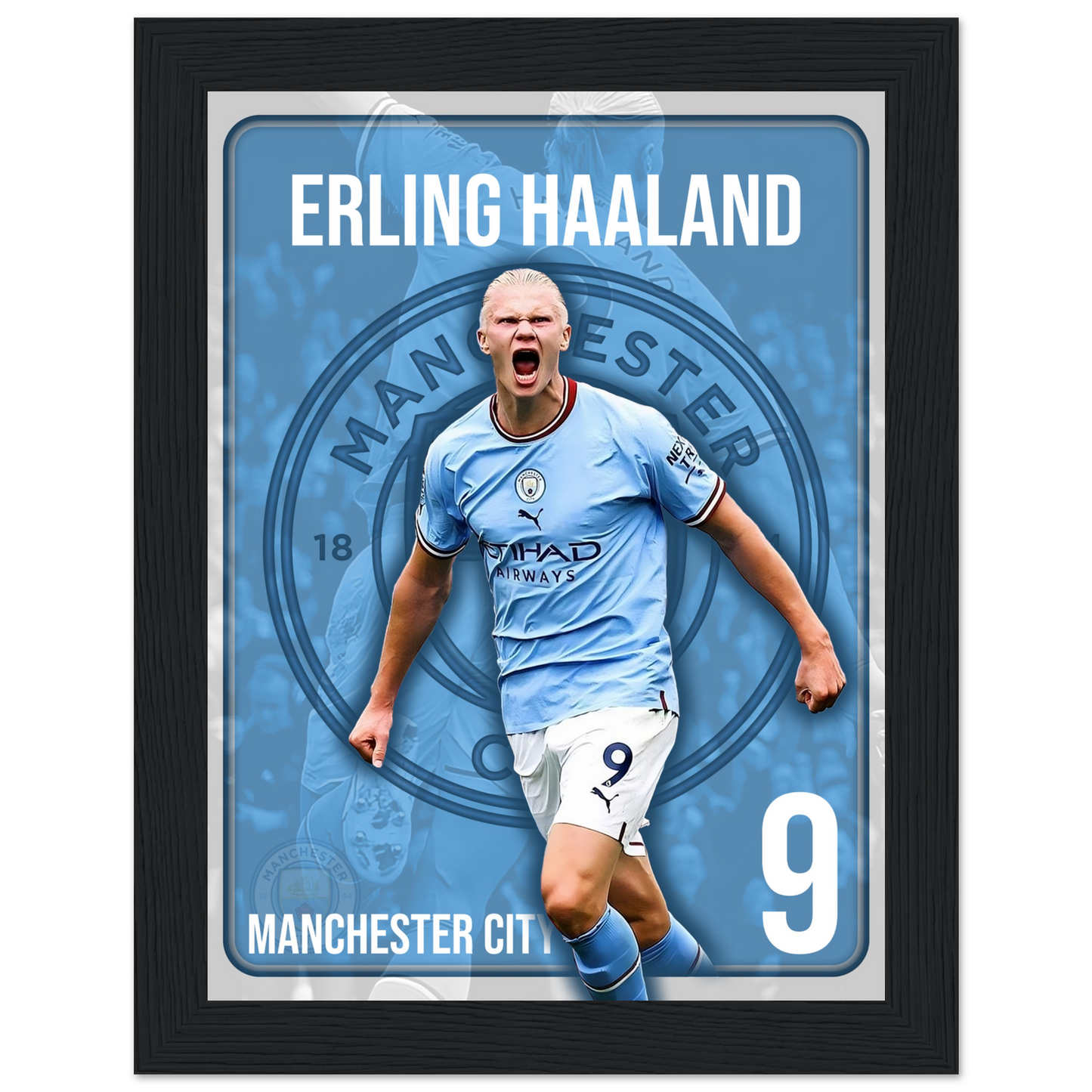 Erling Haaland - Manchester City - Poster