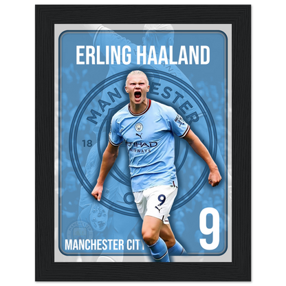 Erling Haaland - Manchester City - Poster