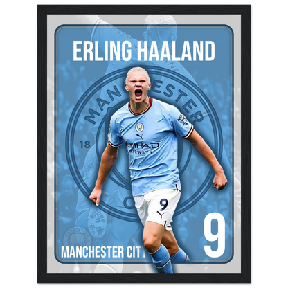 Erling Haaland - Manchester City - Poster