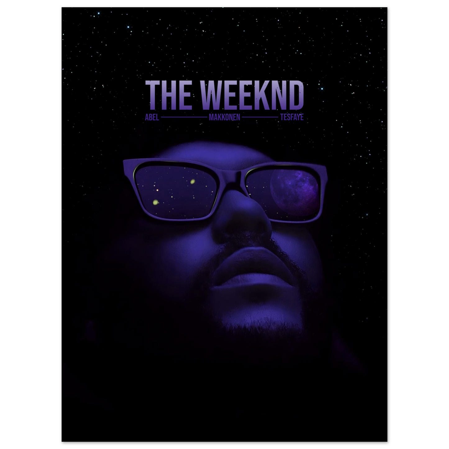 The Weeknd - Full Art - Poster