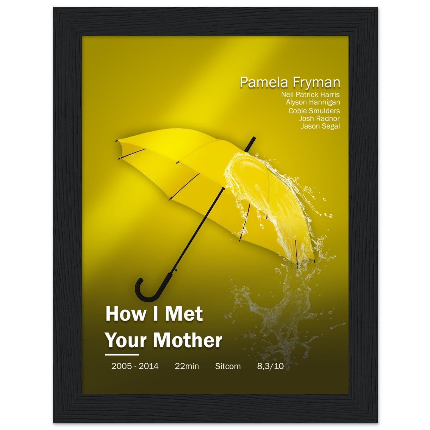 How I Met Your Mother Umbrella Poster