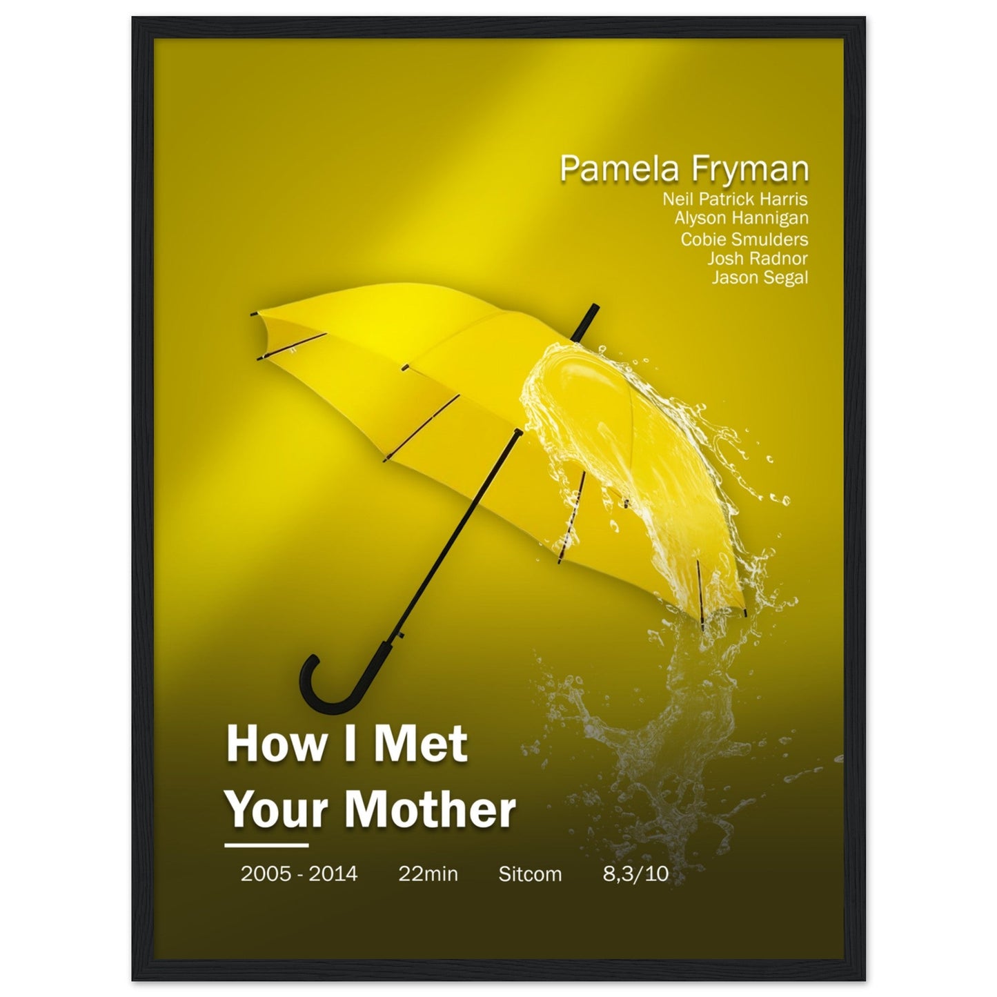 How I Met Your Mother Umbrella Poster