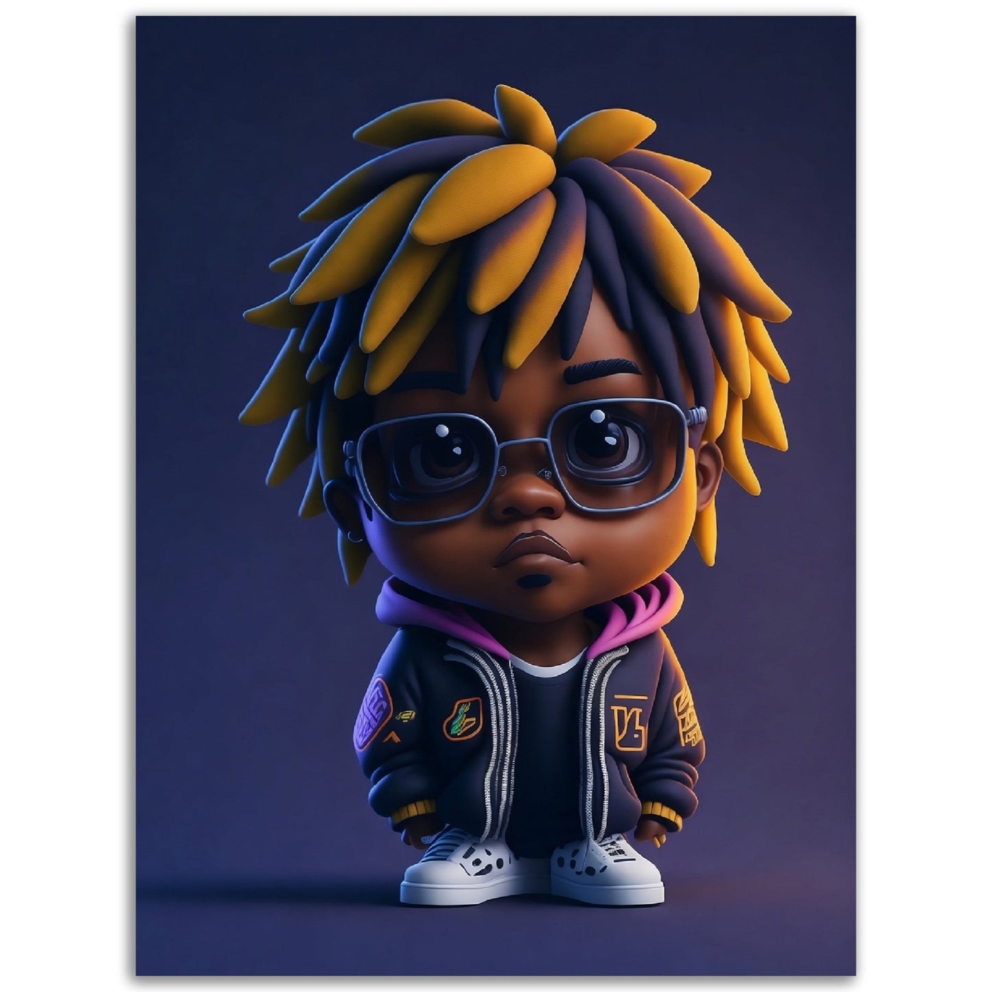 Juice WRLD - Cartoon Character - Poster 