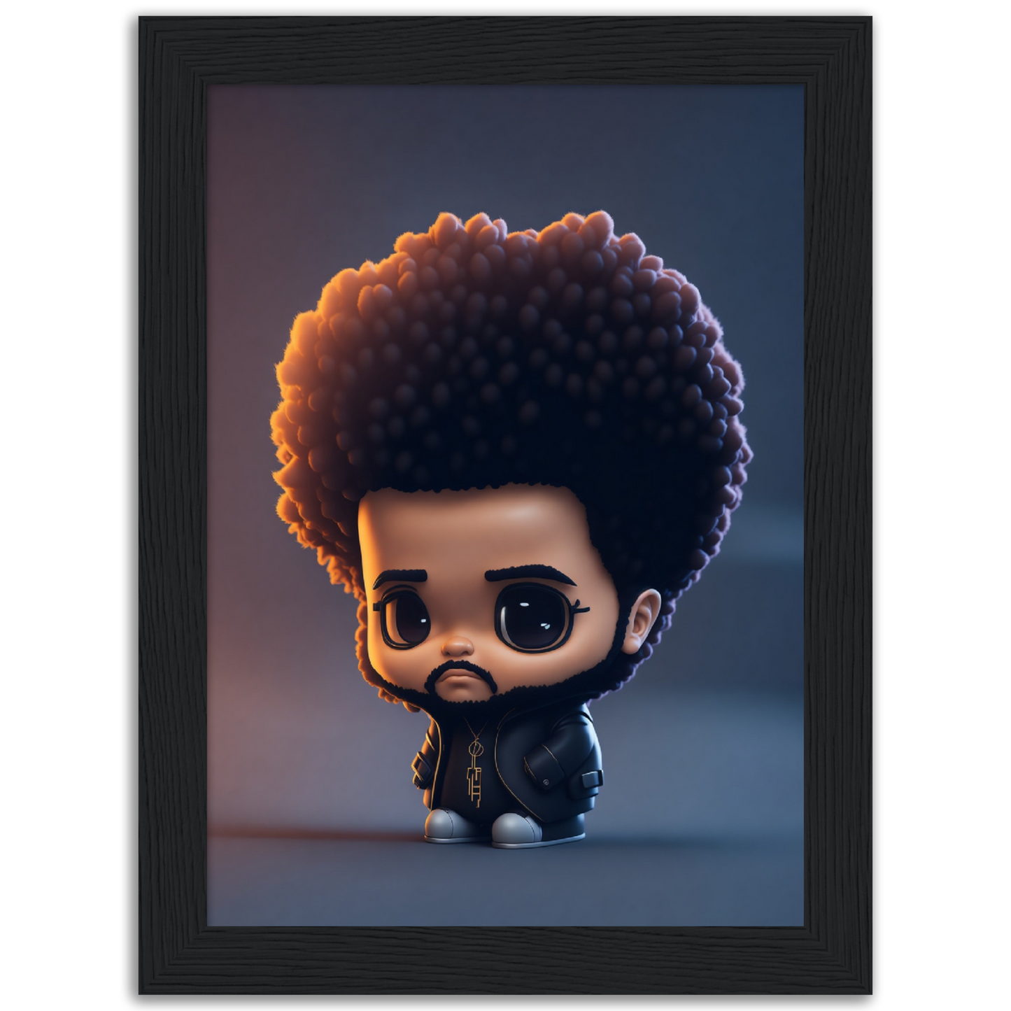 The Weeknd - Cartoon Figure 2 - Poster