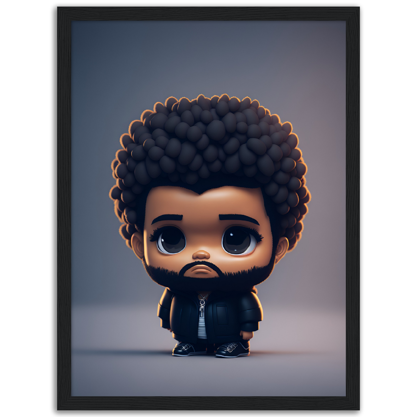 The Weeknd - Cartoon Figure 1 - Poster