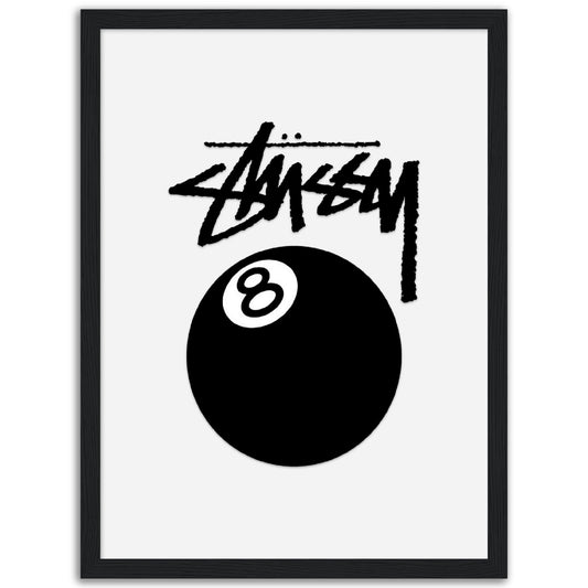 Stüssy 8Ball - Poster