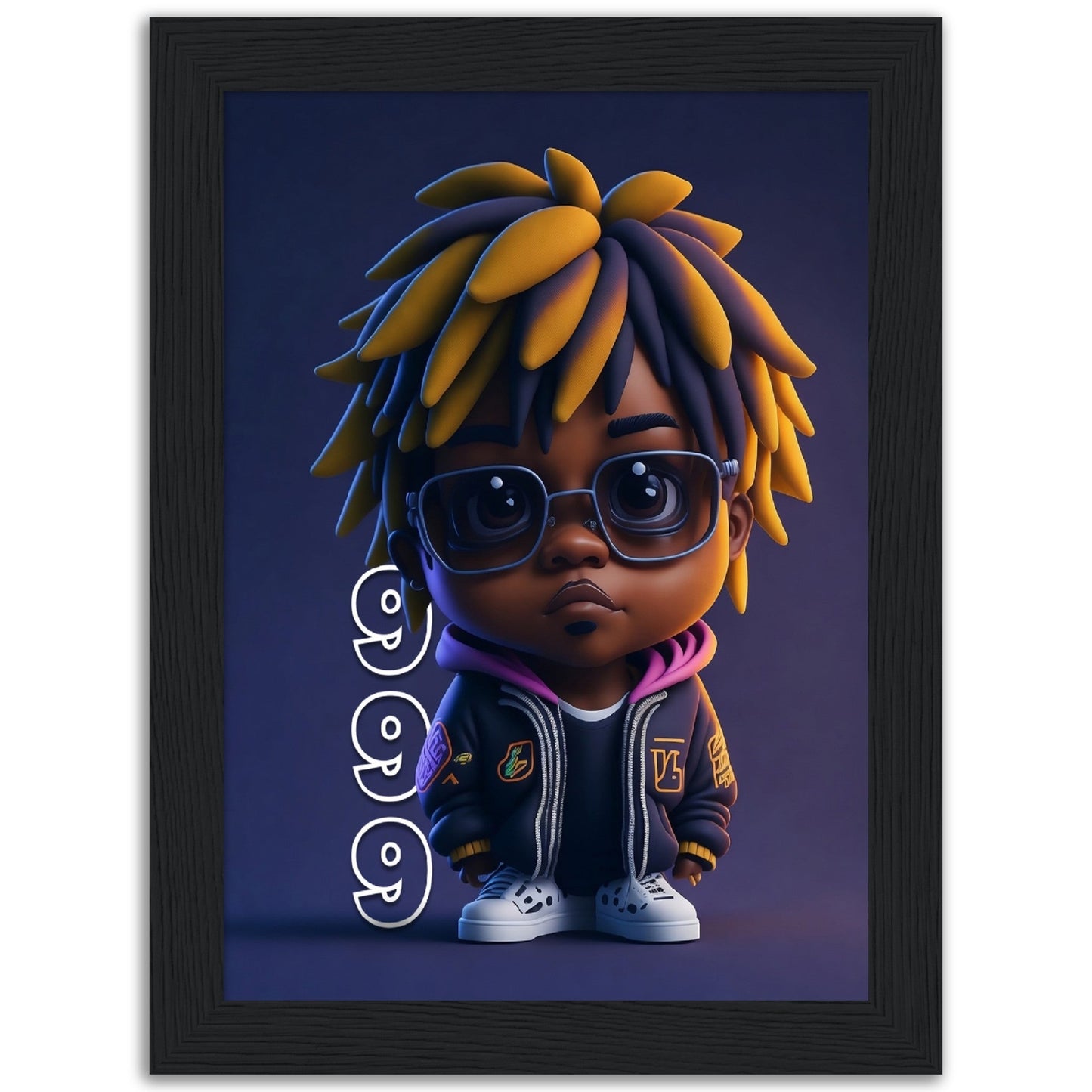 Juice WRLD - Cartoon Character - Poster 