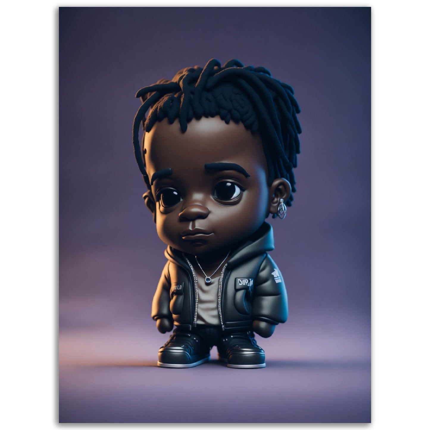 Travis Scott - Cartoon Figure - Poster