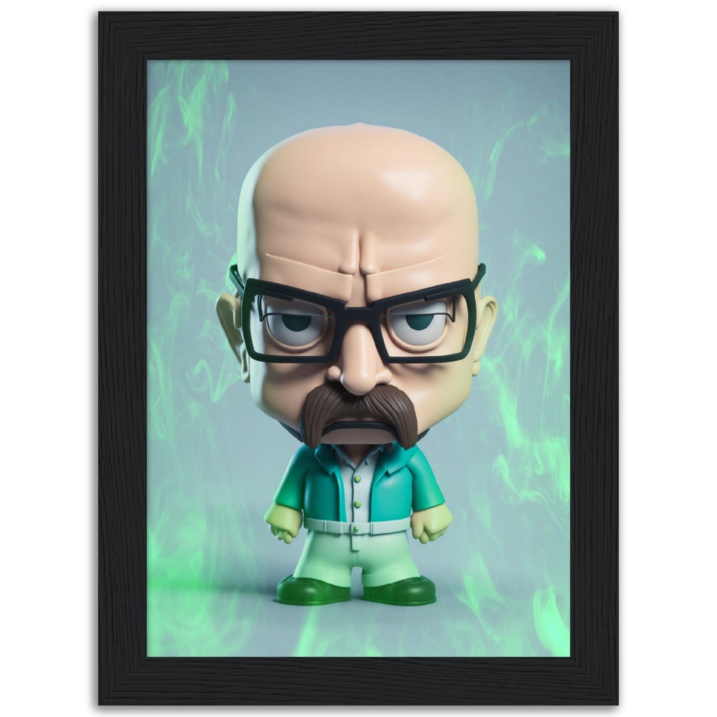 Walter White - Breaking Bad - Cartoon Figure - Poster