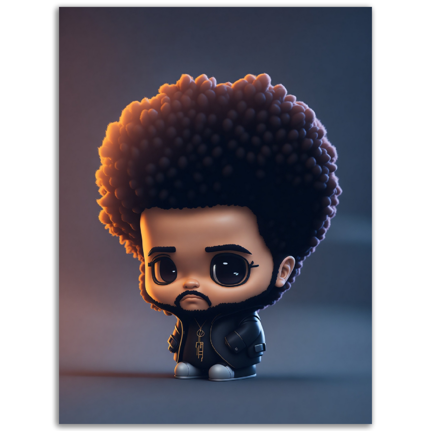 The Weeknd - Cartoon Figure 2 - Poster