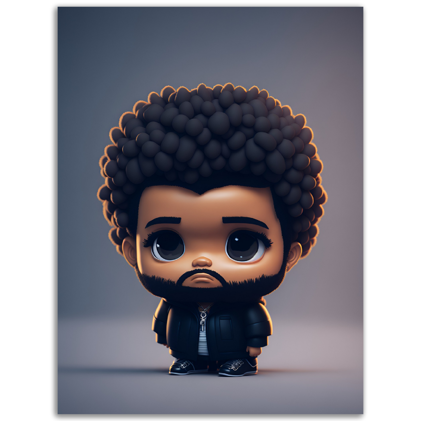 The Weeknd - Cartoon Figure 1 - Poster 