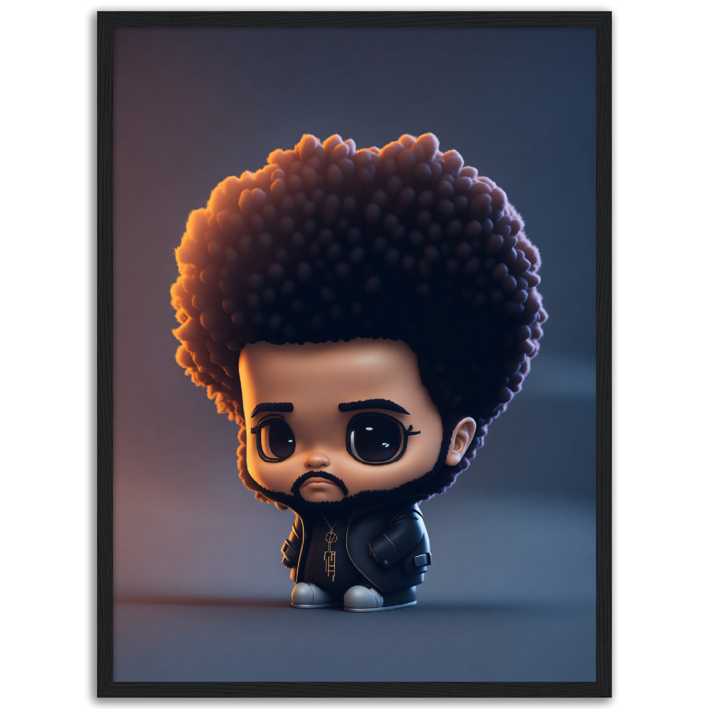 The Weeknd - Cartoon Figure 2 - Poster