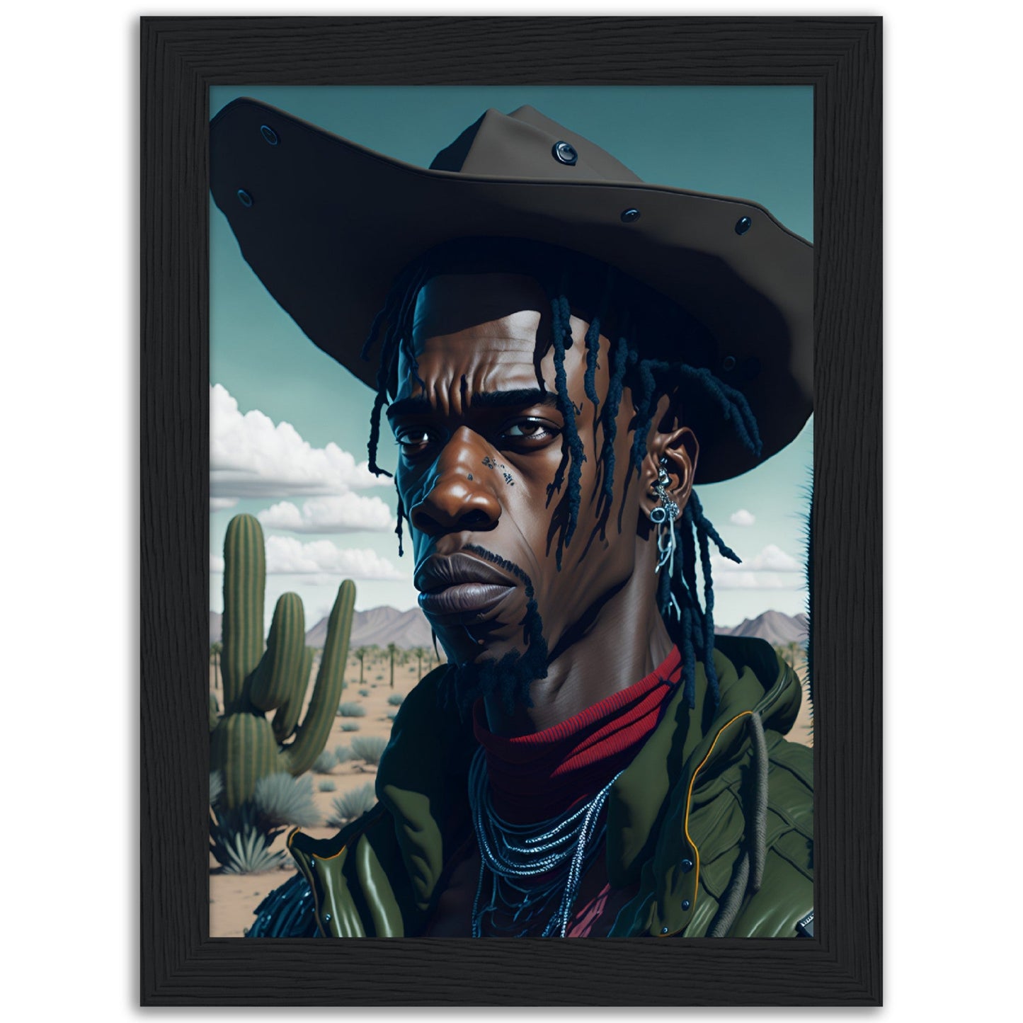 Travis Scott - Cactus Jack - Full Art - Poster