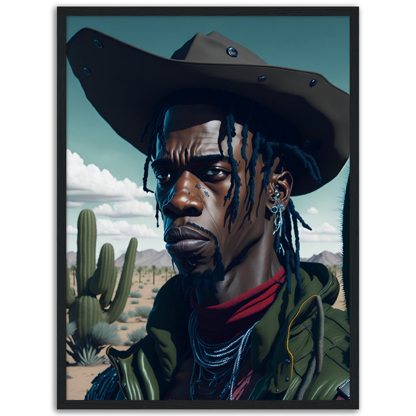 Travis Scott - Cactus Jack - Full Art - Poster