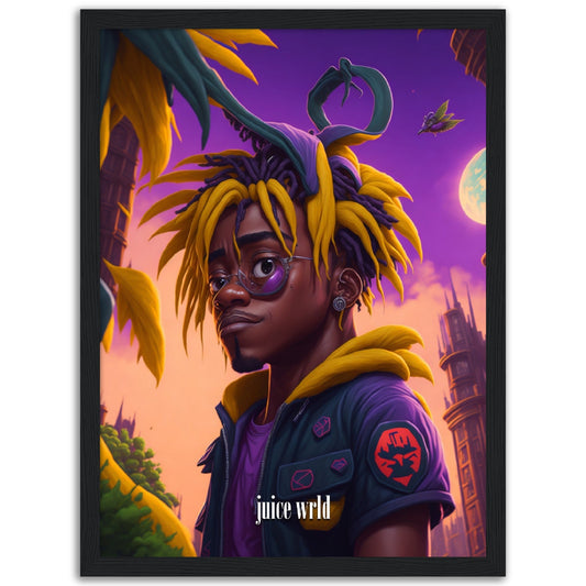 Juice WRLD - Cartoon Full Art - Poster