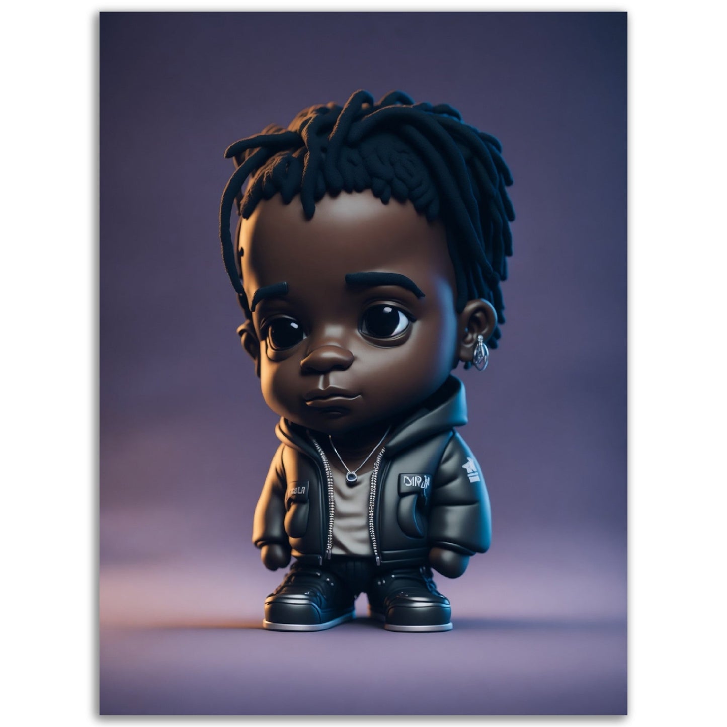 Travis Scott - Cartoon Figure - Poster