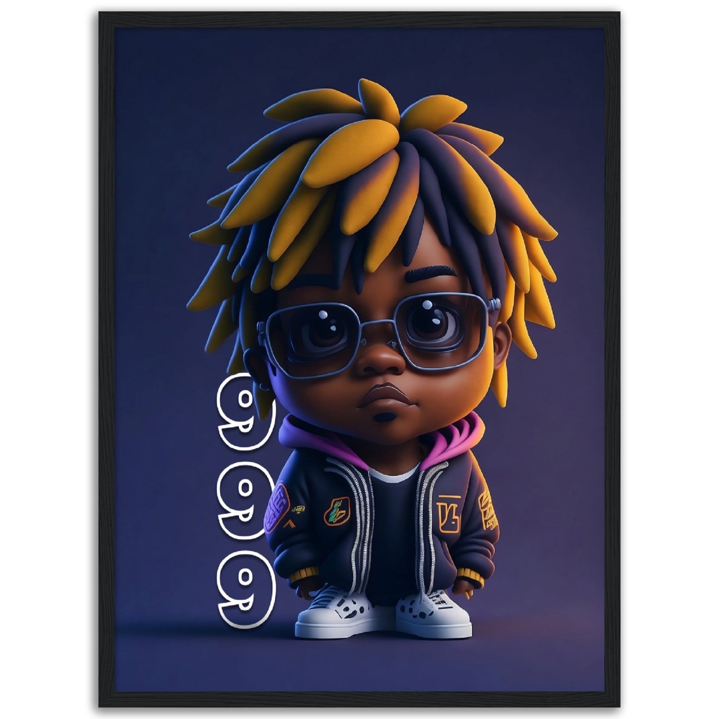 Juice WRLD - Cartoon Character - Poster 