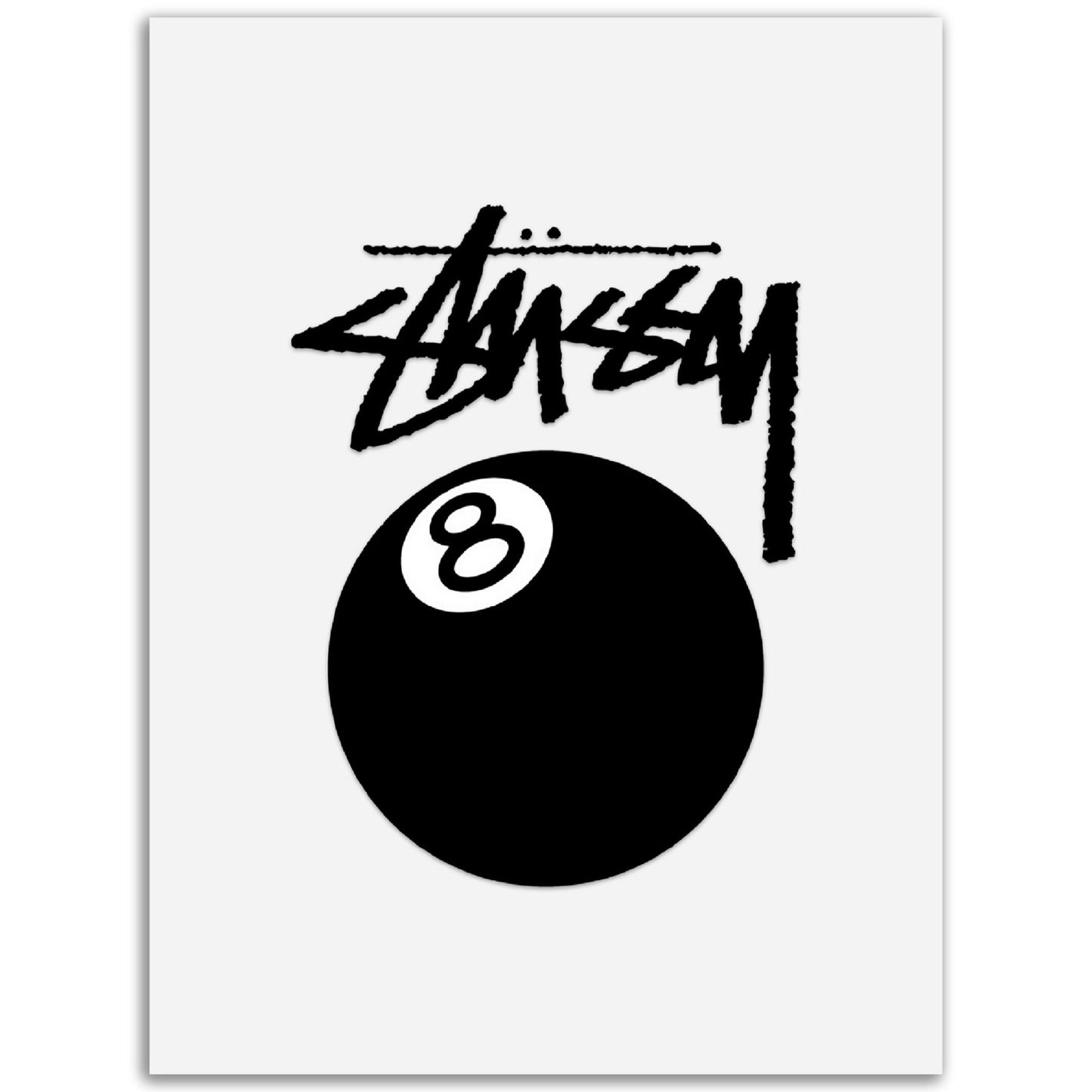 Stussy 8Ball - Poster 