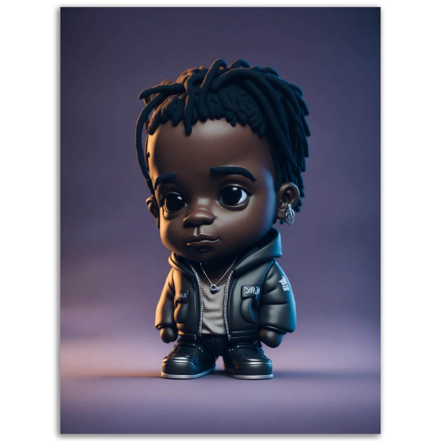 Travis Scott - Cartoon Figure - Poster