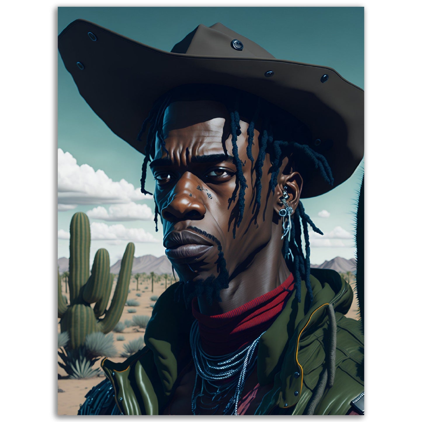 Travis Scott - Cactus Jack - Full Art - Poster