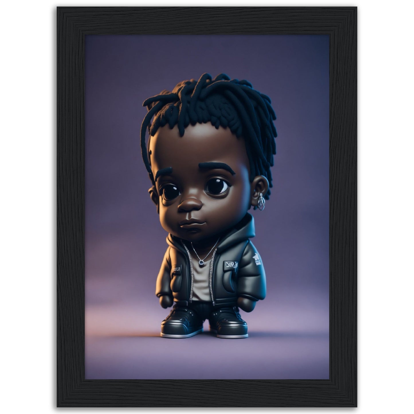 Travis Scott - Cartoon Figure - Poster