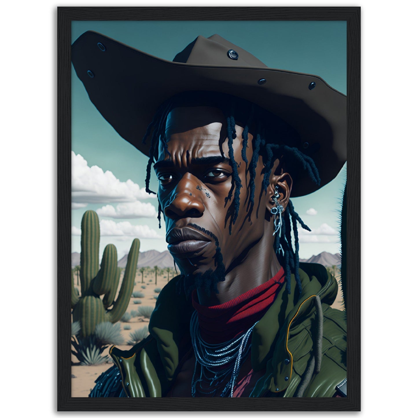 Travis Scott - Cactus Jack - Full Art - Poster