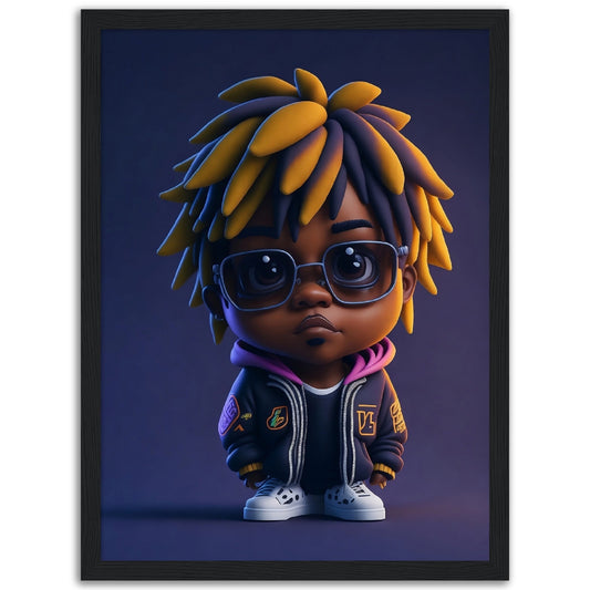 Juice WRLD - Cartoon Figure - Poster